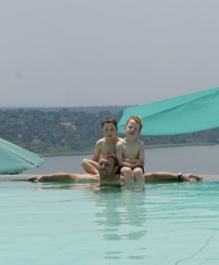 Colobus Tours Uganda safari hotel pool